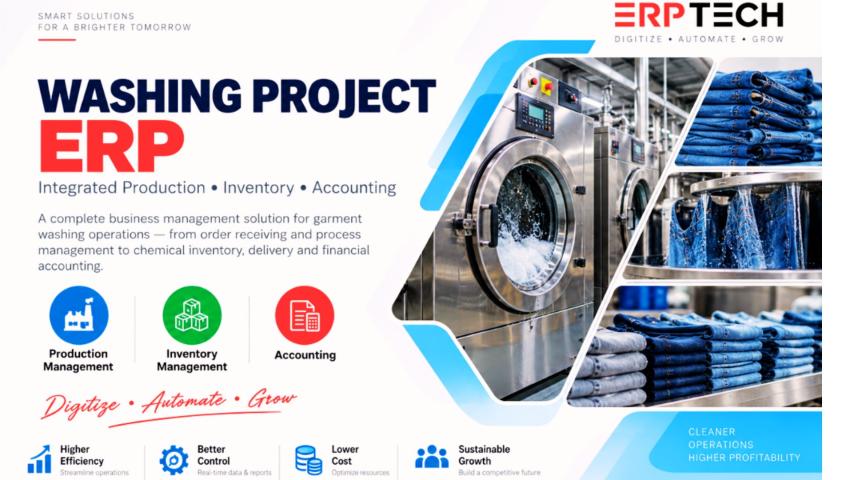 Washing ERP Software Solutions